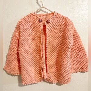 hand knit sweater OS